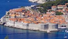 Panoramic view of the city of Dubrovnik
