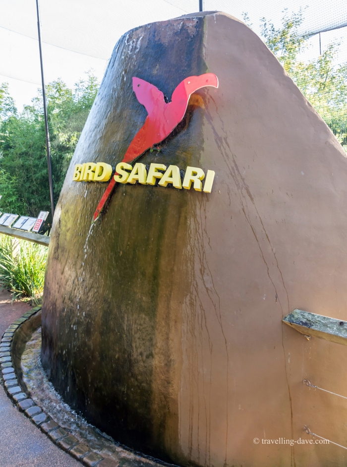 London Zoo Bird Safari entrance