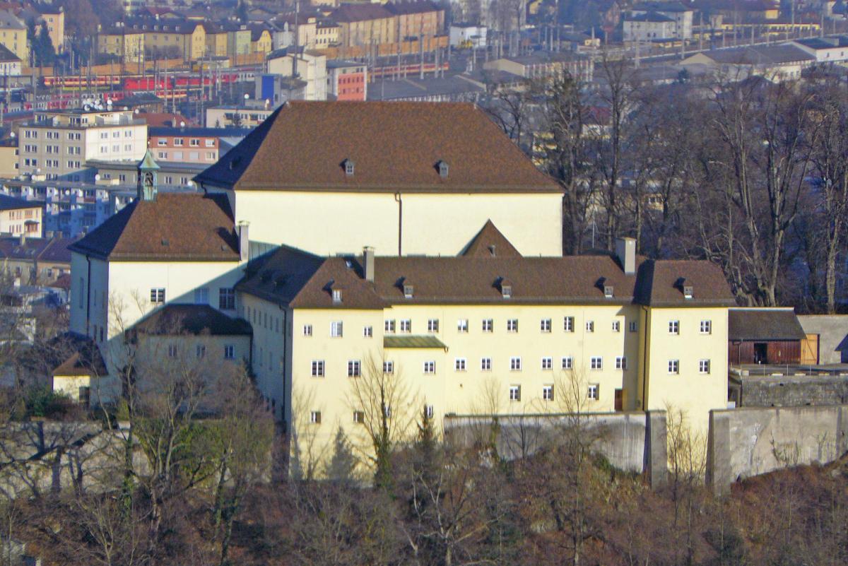 View of Capuchin Monastery in Salzburg