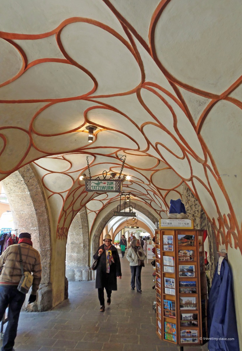 Under the arches in Innsbruck