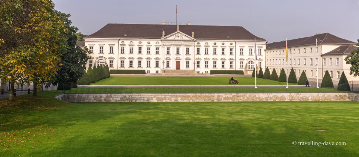 View of Berlin's Bellevue Palace