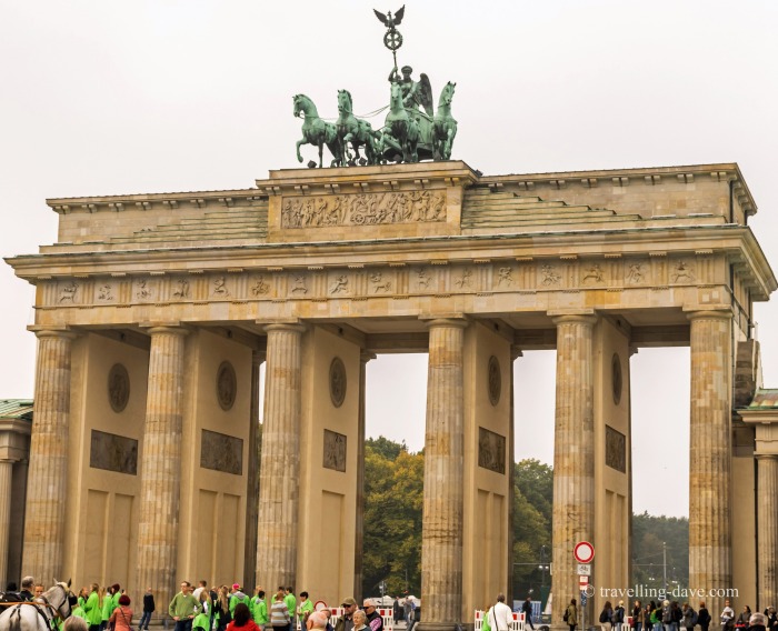 View of Berlin's Brandenburg Gate