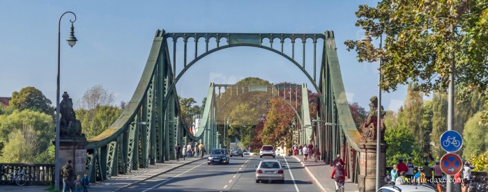 View of Potsdam's Bridge of Spies