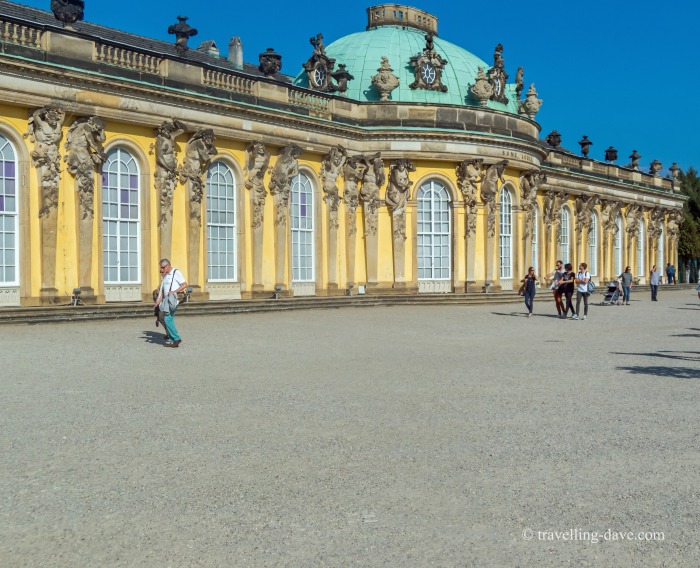 View of Potsdam's Sanssouci Palace