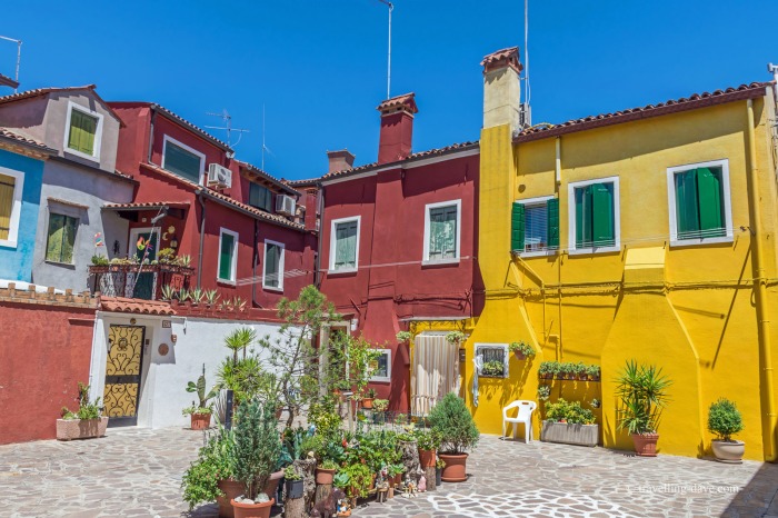 One of Burano's courtyards