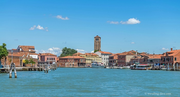 View of the church on the island of Murano