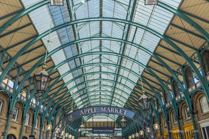 View of Covent Garden's Apple Market