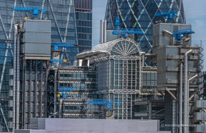 View of London's Lloyd's Building