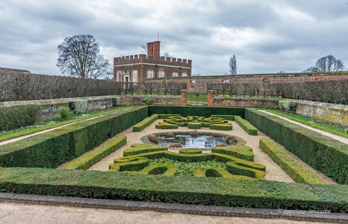 View of Hampton Court's Pond Gardens