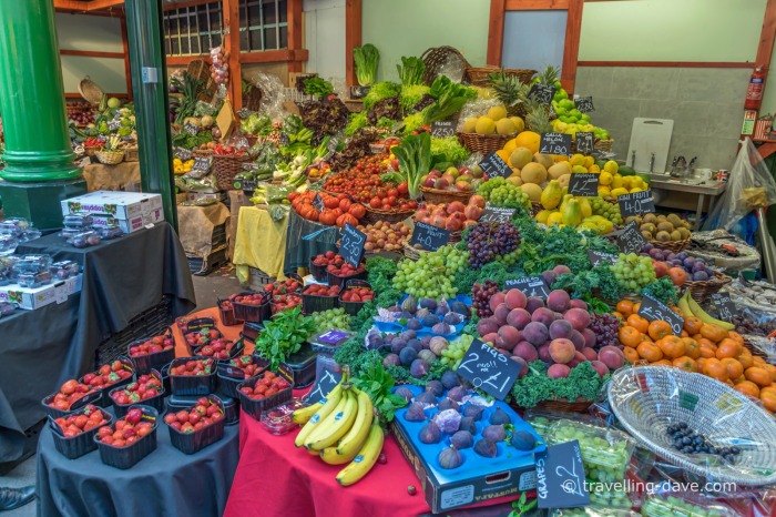 Fruit and veg stall st Borough Market