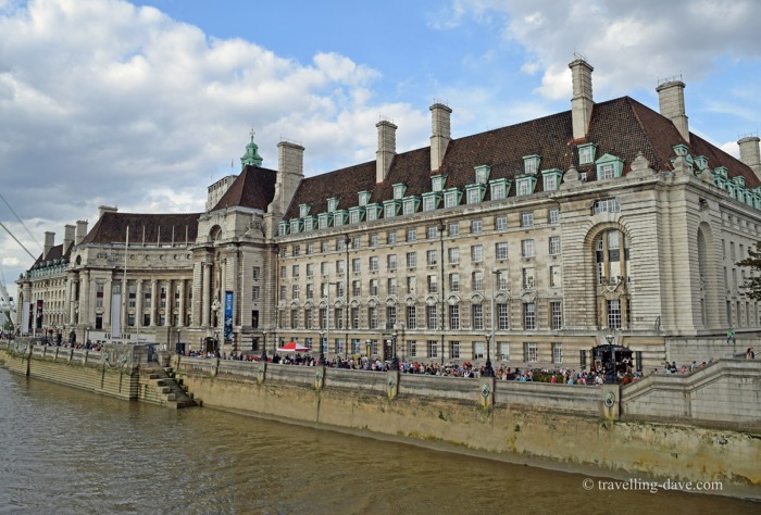 View of London's County Hall