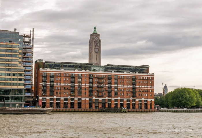 View of London's OXO Tower