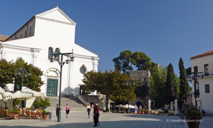 View of Ravello cathedral