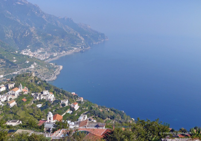 View of the Amalfi Coast from Ravello