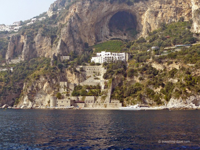 Sea view of the Amalfi Coast