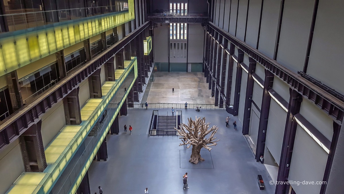 View of Tate Modern's Turbine Hall