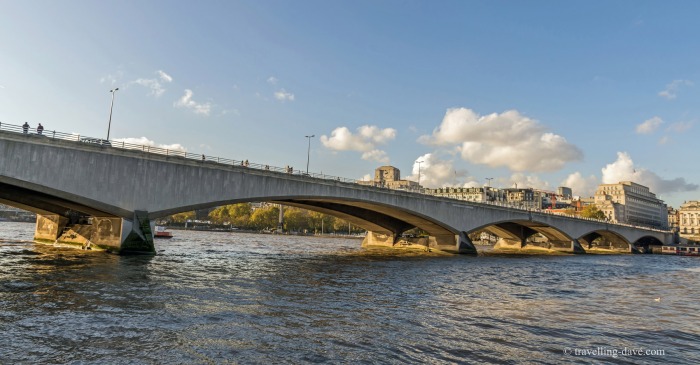 View of London's Waterloo Bridge